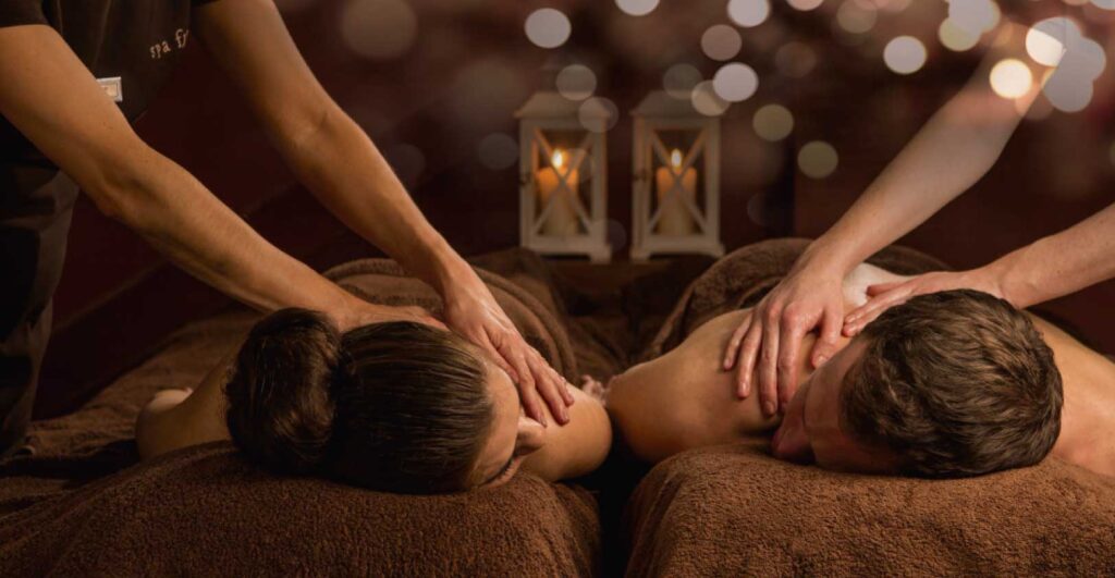 masajes a cuatro manos